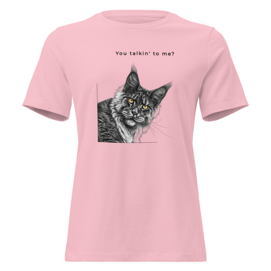 Women's Relaxed T-Shirt - You talkin' to me?
