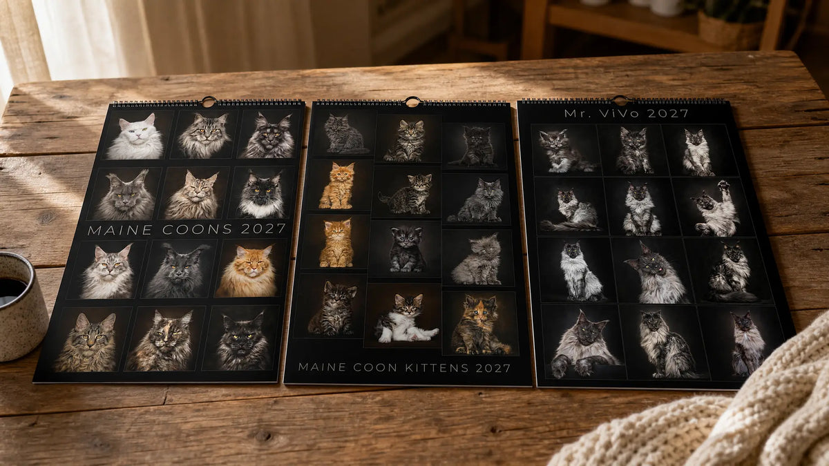 2027 Maine Coon Calendars