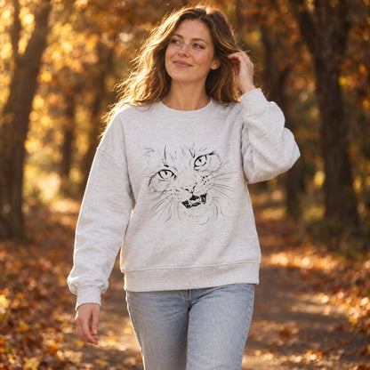 Don't Push It · WooDoo · Women’s organic sweatshirt