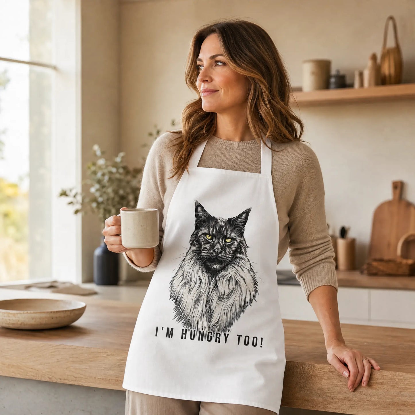 I'M HUNGRY TOO - Mr. ViVo strap apron