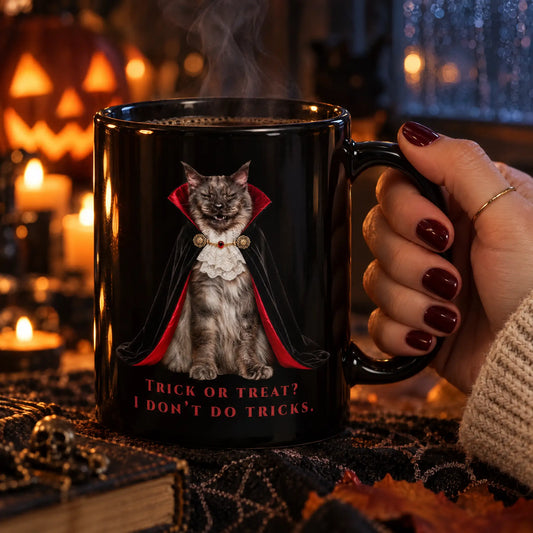 Mr. ViVo · I Don’t Do Tricks · Black Glossy Mug