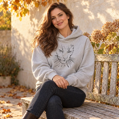Women’s relaxed hoodie - The face