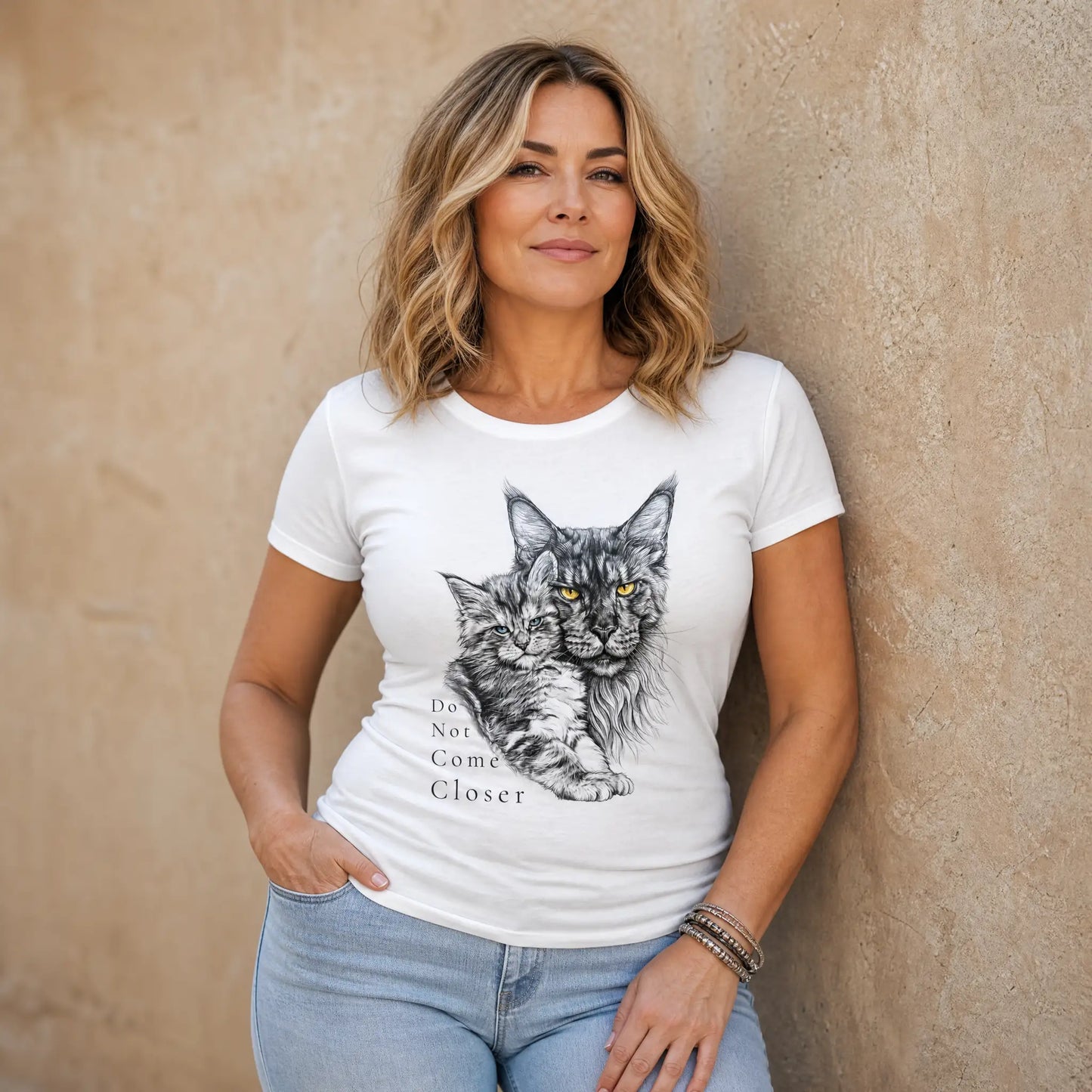 Don't come closer - Women's T-Shirt