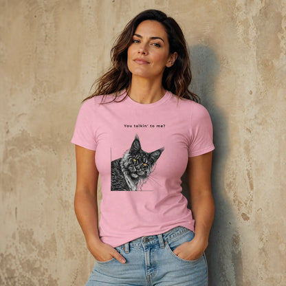 Women's Relaxed T-Shirt - You talkin' to me?
