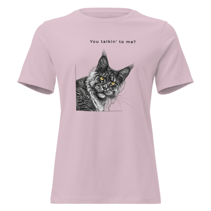 Women's Relaxed T-Shirt - You talkin' to me?