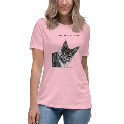 Women's Relaxed T-Shirt - You talkin' to me?