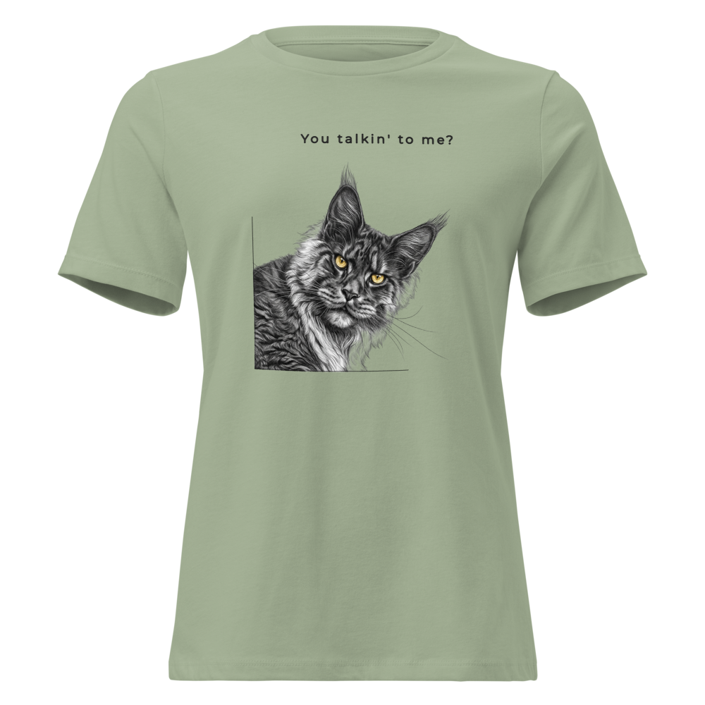 Women's Relaxed T-Shirt - You talkin' to me?