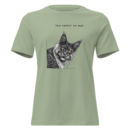 Women's Relaxed T-Shirt - You talkin' to me?