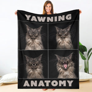 Premium Blanket Yawning